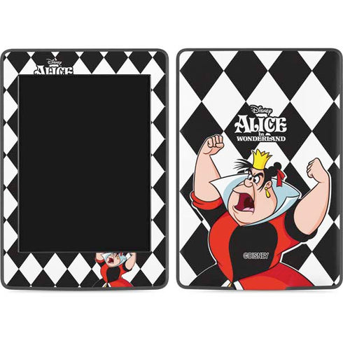 Disney Alice in Wonderland Queen of Hearts Off with their Head! Amazon Kindle Skin